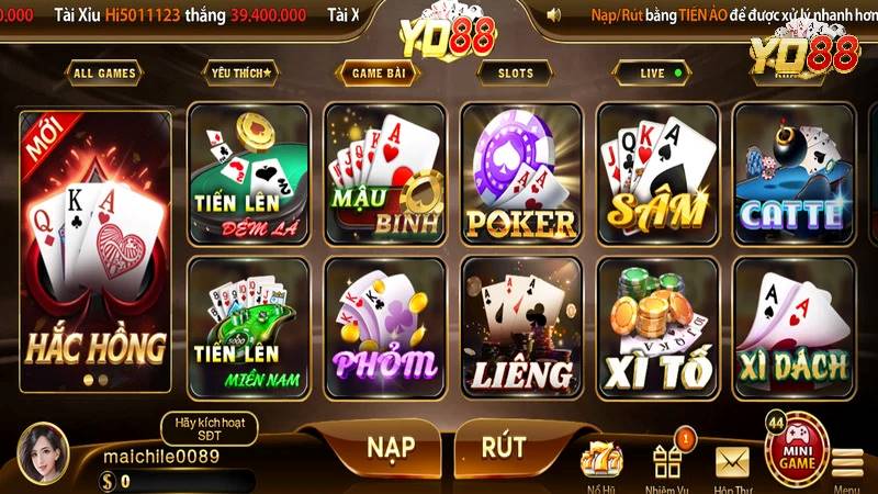 Trải nghiệm game bài đổi thưởng hấp dẫn